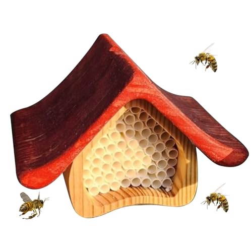 Insektenbienenhaus, Zimmermannsbienenhaus, dekoratives Maurerbienenhaus, farbenfrohes handgefertigtes Maurerbienenhotel, Bienenhaus, Bienenkasten aus, Bienenhäuser für den Garten, Imker Insektenbienenhaus, Zimmermannsbienenhaus, dekoratives Maurerbienenhaus, farbenfrohes handgefertigtes Maurerbienenhotel, Bienenhaus, Bienenkasten aus, Bienenhäuser für den Garten, Imker von fanelod