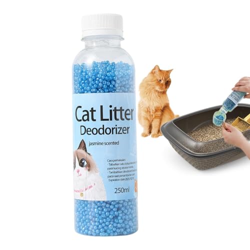Katzen-Deodorierer, Haustier-Dedorant-Perlen, zur Beseitigung von Gerüchen, Katzenbox mit Aktivkohle, Dedorant-Perlen für Schränke, Kisten, Küchen, Badezimmer von fanelod