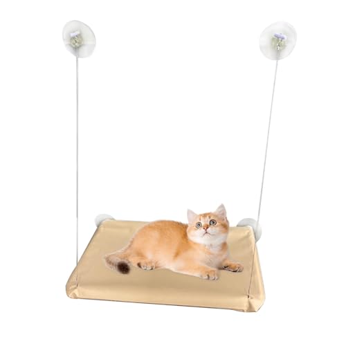 Katzenbett, Fensterstange Katzenbett Hängematte, Katzenfenstersitz, Fensterbank Sitzbett, Waschbare Indoor Katzenliege zum Sonnenbaden Katzenbett, Fensterstange Katzenbett Hängematte, Katzenfenstersitz, Fensterbank Sitzbett, Waschbare Indoor Katzenliege zum Sonnenbaden von fanelod