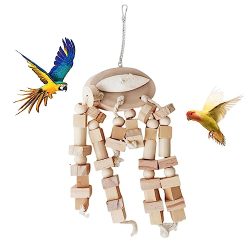 Papageienspielzeug, mittelgroße , Nymphensittiche, Kauspielzeug, Vogelkäfig-Zubehör, unterhaltsames Spielzeug für Liebesvögel, Sittiche, Nymphensittiche, Wellensittiche, Papageienspielzeug, mittelgroße , Nymphensittiche, Kauspielzeug, Vogelkäfig-Zubehör, unterhaltsames Spielzeug für Liebesvögel, Sittiche, Nymphensittiche, Wellensittiche, von fanelod