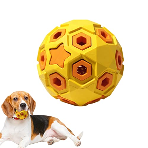 fanelod Ballspielzeug für Hunde, Quietschende Welpenbälle, Interaktives Haustierspielzeug für kleine mittelgroße Hunde, Zahnen und Training, Hundebedarf von fanelod
