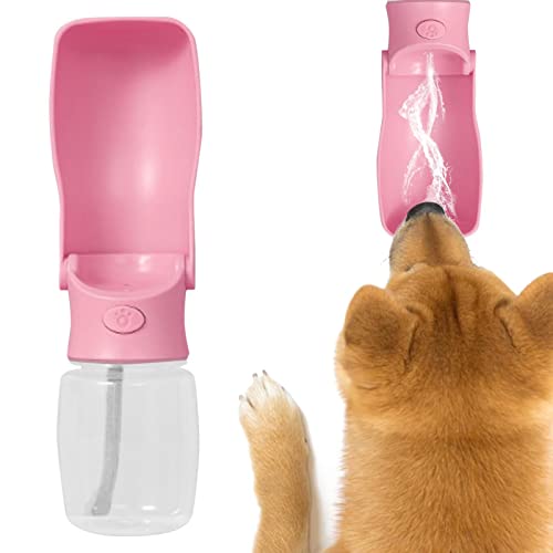 fanelod Hundewasserflasche | Reise-Wassernapf für Welpen,Tragbare Haustier-Wasserbehälter für Welpen, kleine, mittelgroße Hunde, Wasserspender, Hunde-Wassernapf, Hundezubehör von fanelod