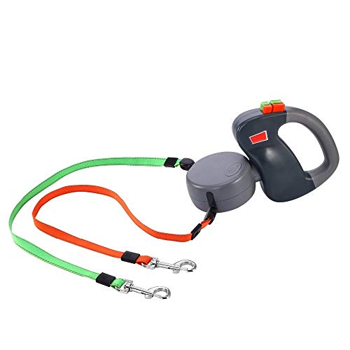 fangzhuo Leash Dual Pet Dog Leash Retractable Walking Leash Pet Products Random Color fangzhuo Leash Dual Pet Dog Leash Retractable Walking Leash Pet Products Random Color von fangzhuo