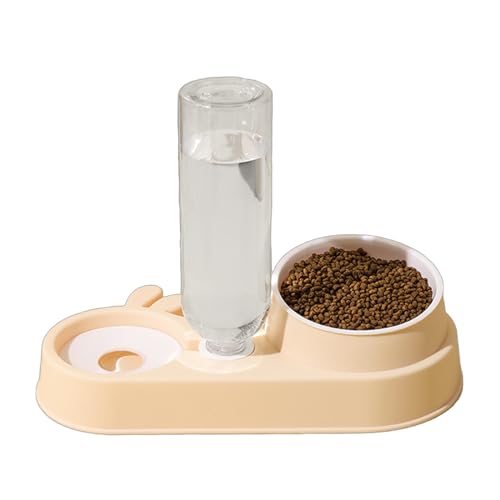 fanlangyi 2 in 1 Katzen Futterbehälter Hunde Wasser Futternapf Doppel Futter Wasserspender Set Katzen Slow Bowl Futterbehälter Liefert Tierfutter und Wasserspender Set fanlangyi 2 in 1 Katzen Futterbehälter Hunde Wasser Futternapf Doppel Futter Wasserspender Set Katzen Slow Bowl Futterbehälter Liefert Tierfutter und Wasserspender Set von fanlangyi