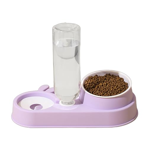 fanlangyi 2 in 1 Katzen Futterbehälter Hunde Wasser Futternapf Doppel Futter Wasserspender Set Katzen Slow Bowl Futterbehälter Liefert Tierfutter und Wasserspender Set fanlangyi 2 in 1 Katzen Futterbehälter Hunde Wasser Futternapf Doppel Futter Wasserspender Set Katzen Slow Bowl Futterbehälter Liefert Tierfutter und Wasserspender Set von fanlangyi
