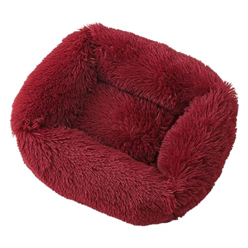 fanlangyi Dickes Sofa, Haustierbett, Kätzchen, Welpen, Geburtstagsgeschenk für Haustiere, bunter Bezug für Hunde und Katzen, warmes Nestbett von fanlangyi