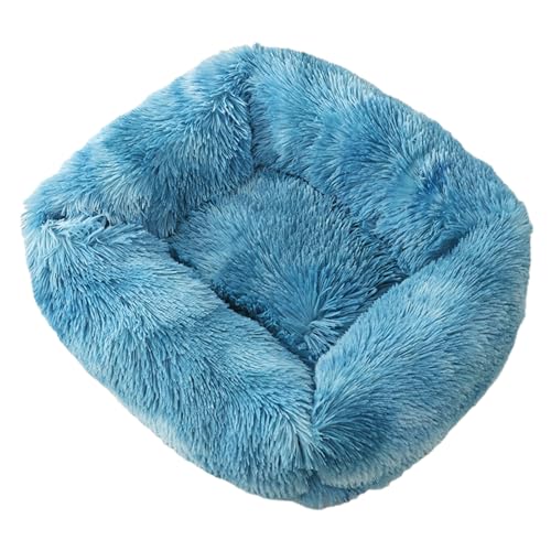 fanlangyi Dickes Sofa, Haustierbett, Kätzchen, Welpen, Geburtstagsgeschenk für Haustiere, bunter Bezug für Hunde und Katzen, warmes Nestbett von fanlangyi