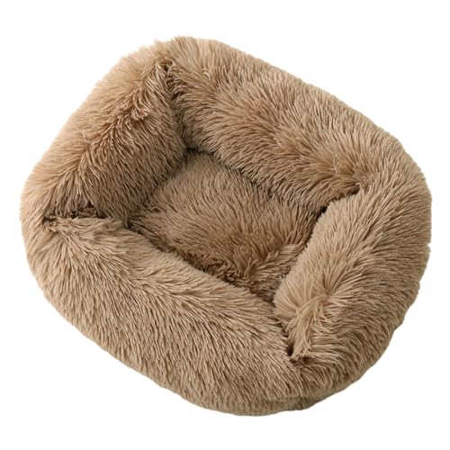 fanlangyi Dickes Sofa, Haustierbett, Kätzchen, Welpen, Geburtstagsgeschenk für Haustiere, bunter Bezug für Hunde und Katzen, warmes Nestbett von fanlangyi