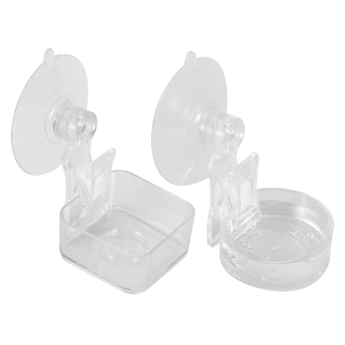 2x Futternapf,Terrarium Dekoration,Haftender Terrarien Futternapf Mit Saugnapf,Kleine Reptilien Futterschale,Praktischer Napf Für Tierfütterung,Trinkschale Und Wassernapf Für Echsen,Spinnen,Laubfrösch 2x Futternapf,Terrarium Dekoration,Haftender Terrarien Futternapf Mit Saugnapf,Kleine Reptilien Futterschale,Praktischer Napf Für Tierfütterung,Trinkschale Und Wassernapf Für Echsen,Spinnen,Laubfrösch von fayarrd
