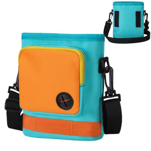 fayarrd Hundeleckerli Tasche | Welpen Leckerli Belohnung Tasche,Hundetrainer Leckerbeutel Mit Schultergurt - Für Pendeln Camping Wandern Spazieren Outdoor Reisen Einkaufen von fayarrd