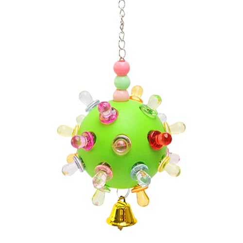 fayarrd Papageienkauspielzeug, Vogelspielzeug für Conures | Planet Design Shotet Kauspielzeug - Erleichterung Langeweile Forager Ball Training Käfigzubehör für Home & Cockatiels fayarrd Papageienkauspielzeug, Vogelspielzeug für Conures | Planet Design Shotet Kauspielzeug - Erleichterung Langeweile Forager Ball Training Käfigzubehör für Home & Cockatiels von fayarrd