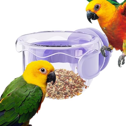 fayarrd Vogel Futterspender Für Käfig - Vogelkäfig Schalen,Tragbar Verschüttsicher Kleine Schüssel Für Innenbereich Garten Reise Transport Zum Füttern Und Trinken Für Papageien Ara Nymphensittich fayarrd Vogel Futterspender Für Käfig - Vogelkäfig Schalen,Tragbar Verschüttsicher Kleine Schüssel Für Innenbereich Garten Reise Transport Zum Füttern Und Trinken Für Papageien Ara Nymphensittich von fayarrd