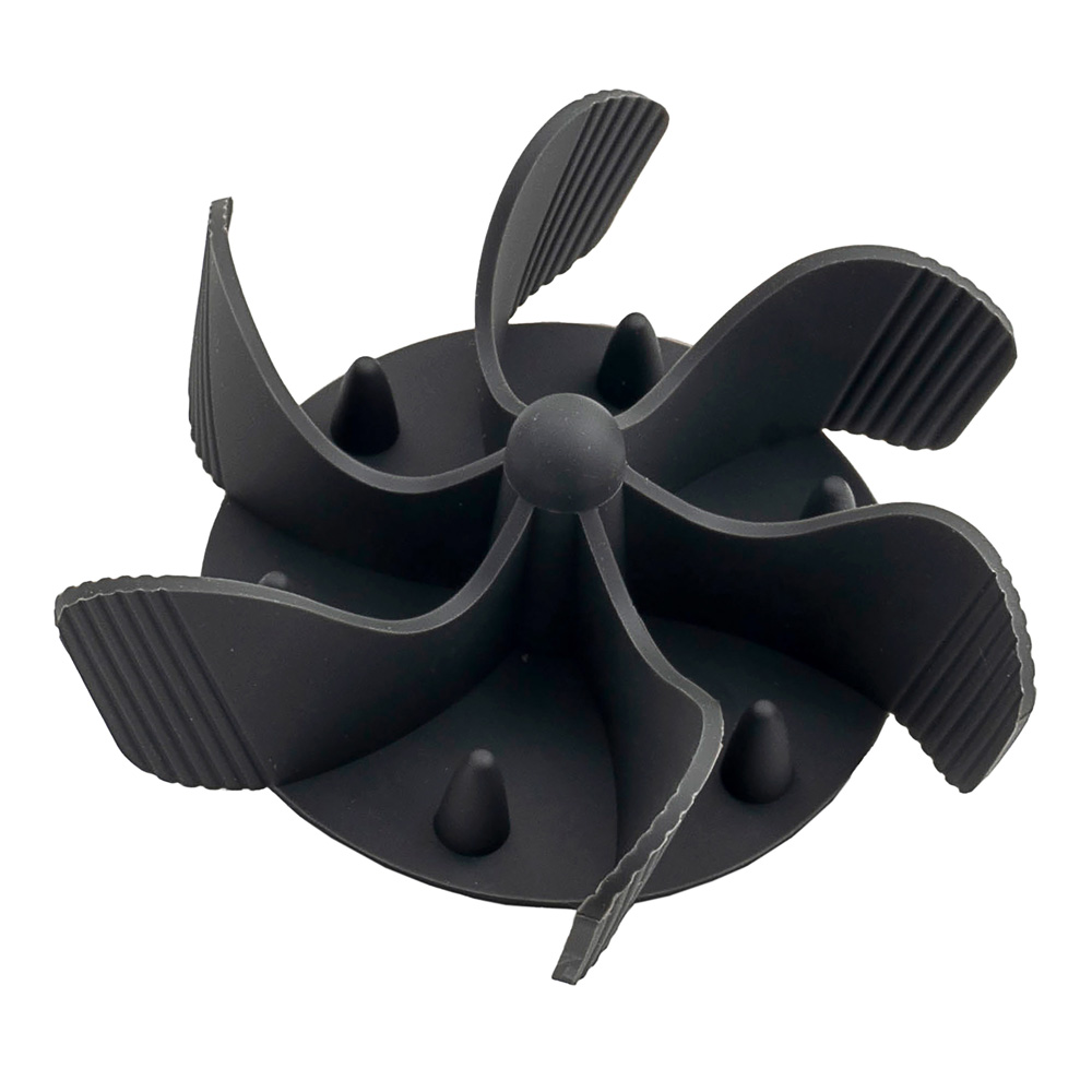 Antischling-Einsatz Gobble Stopper grau, Durchmesser: Boden: ca. 11 cm, Klappen: ca. 17 cm Antischling-Einsatz Gobble Stopper grau, Durchmesser: Boden: ca. 11 cm, Klappen: ca. 17 cm von fehlt
