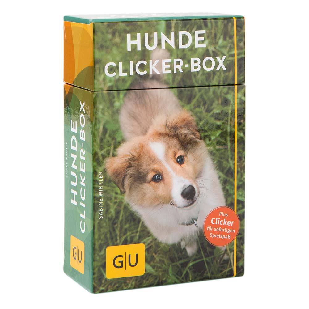 Hunde Clicker-Box, Begleitheft, 36 Lernkarten, 1 Clicker von fehlt
