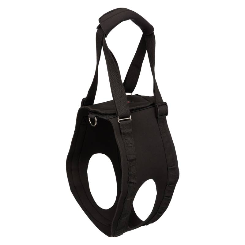 TRIXIE Hunde-Gehhilfe schwarz, Gr. L, Bauchumfang: ca. 65 - 75 cm von TRIXIE