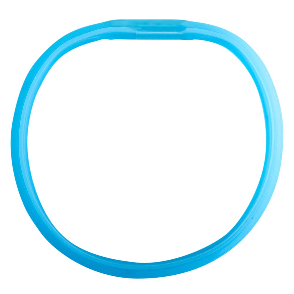 Hunde-Leuchthalsband Flash blau, Gr. M-L, Breite: ca. 30 mm, Länge: ca. 50 cm von fehlt