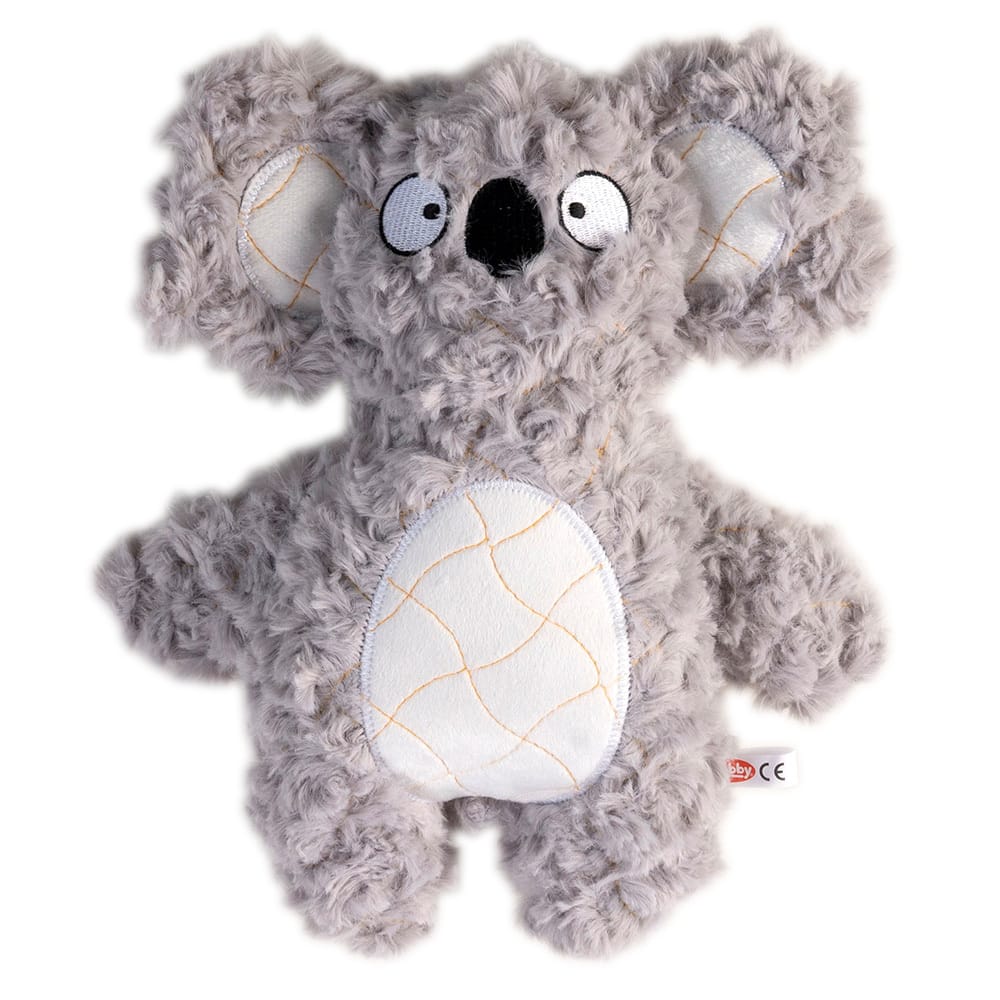 Hunde-Plüschspielzeug Koala grau-weiß, Länge: ca. 27 cm von fehlt