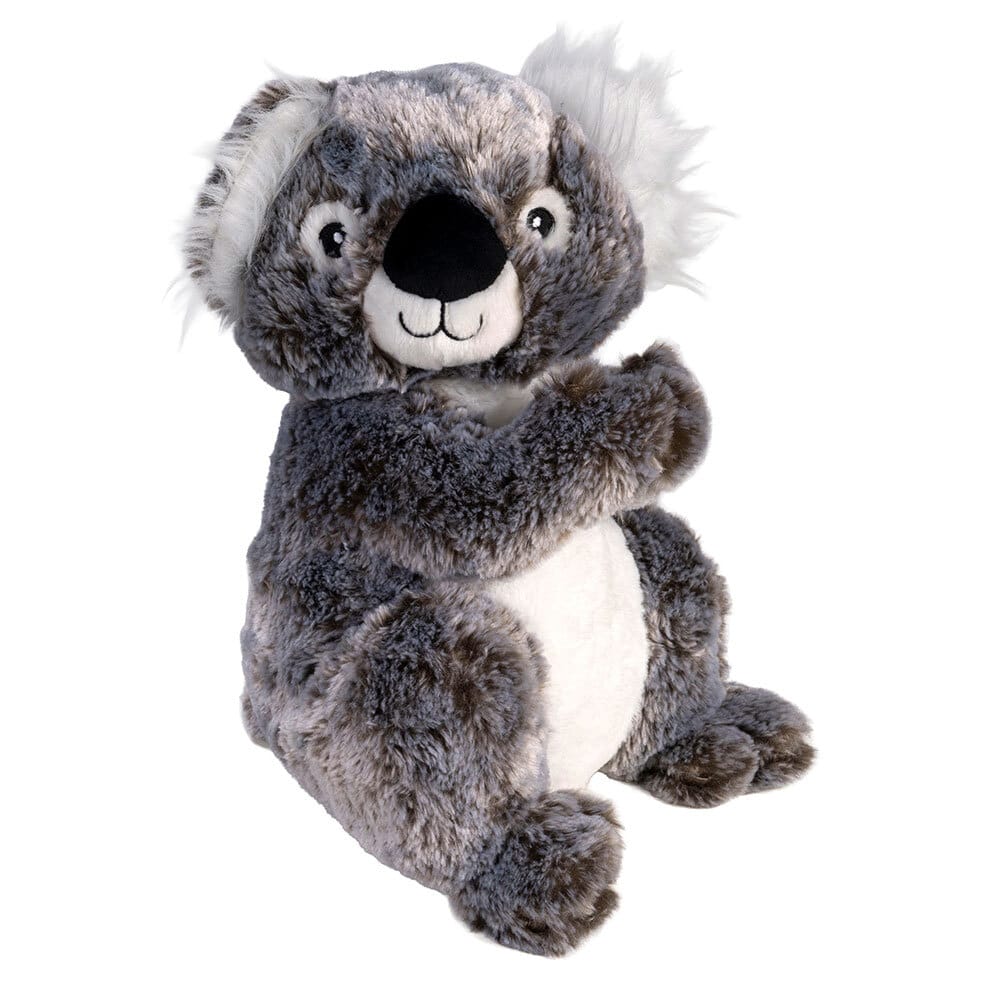 Hunde-Plüschspielzeug Koala grau-weiß von fehlt