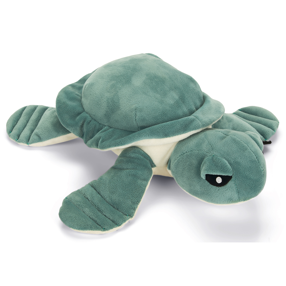 Hunde-Plüschspielzeug Schildkröte blau, Breite: ca. 33 cm, Länge: ca. 34 cm von fehlt
