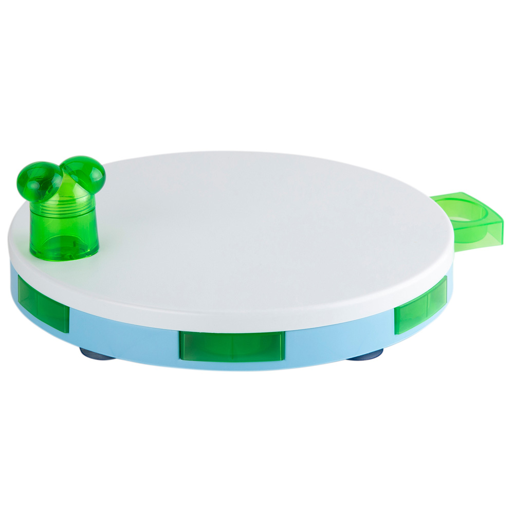 Interaktiv-Spielzeug Dog Training grün-weiß, Durchmesser:  ca. 27,5 cm von fehlt