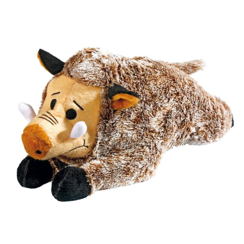 Plüsch-Wildschwein Erwin braun, Breite: ca. 15 cm, Länge: ca. 25 cm, Höhe: ca. 10 cm von fehlt