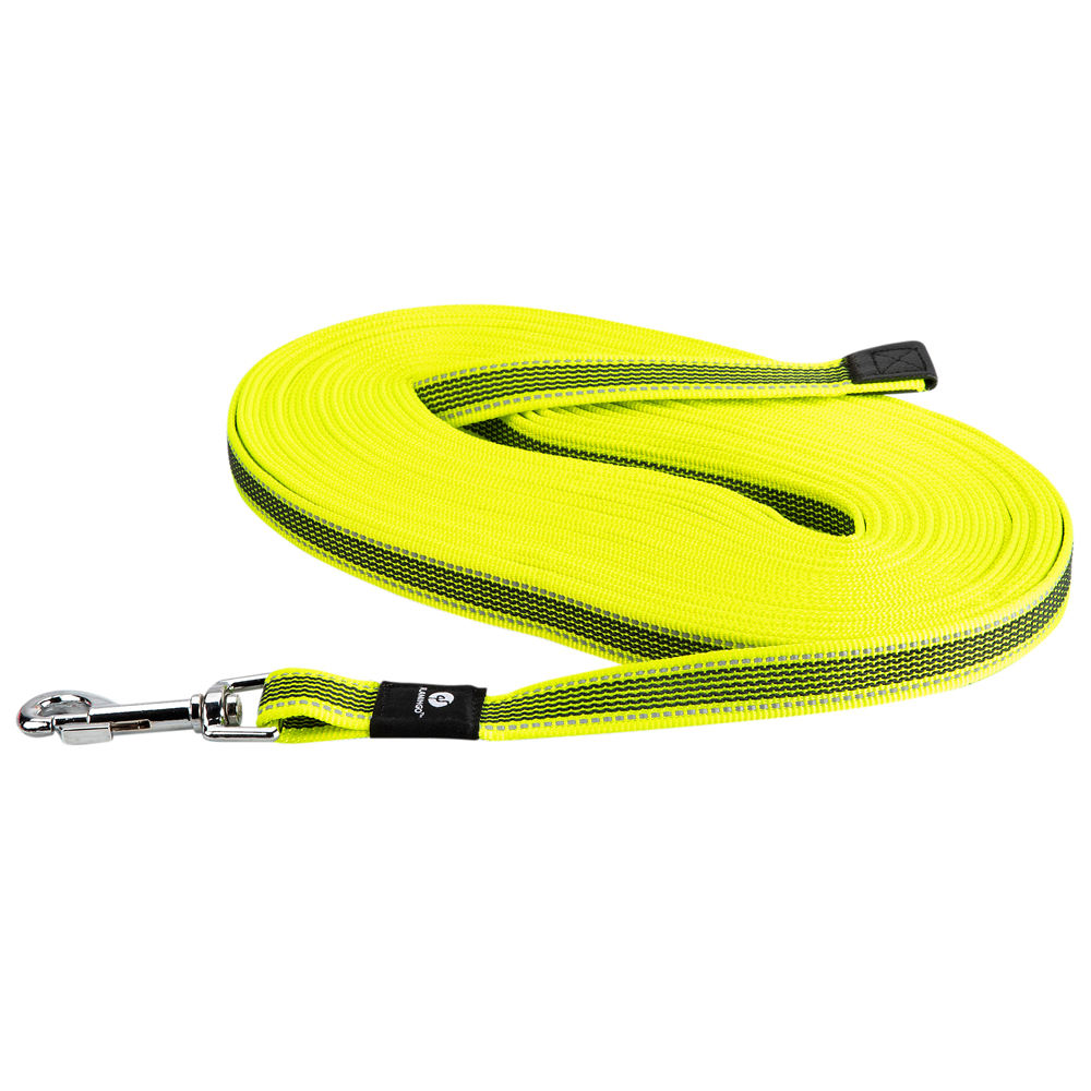 Schleppleine Xeno Fluo gelb, Gr. L, Breite: ca. 2 cm, Länge: ca. 15 m Schleppleine Xeno Fluo gelb, Gr. L, Breite: ca. 2 cm, Länge: ca. 15 m von fehlt