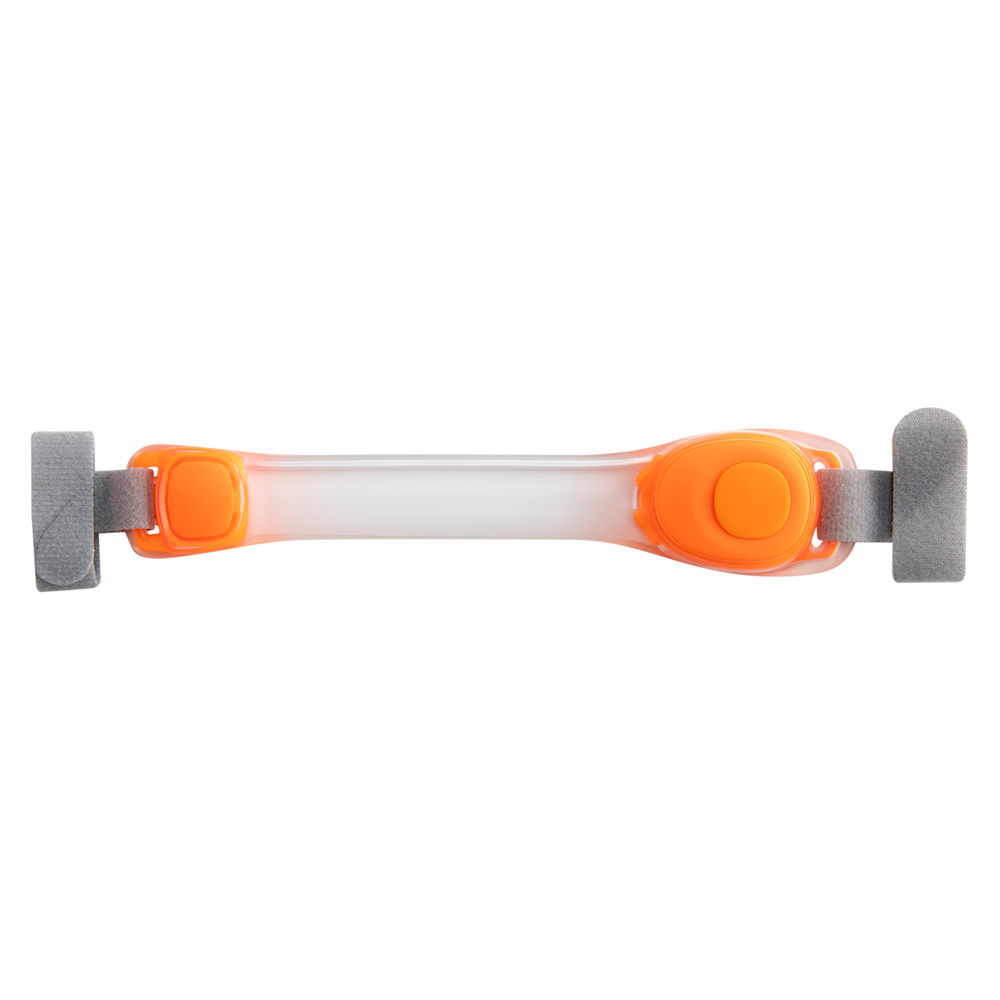 Sicherheits-Klettband LED orange, Maße: ca. 180 x 38 mm von fehlt