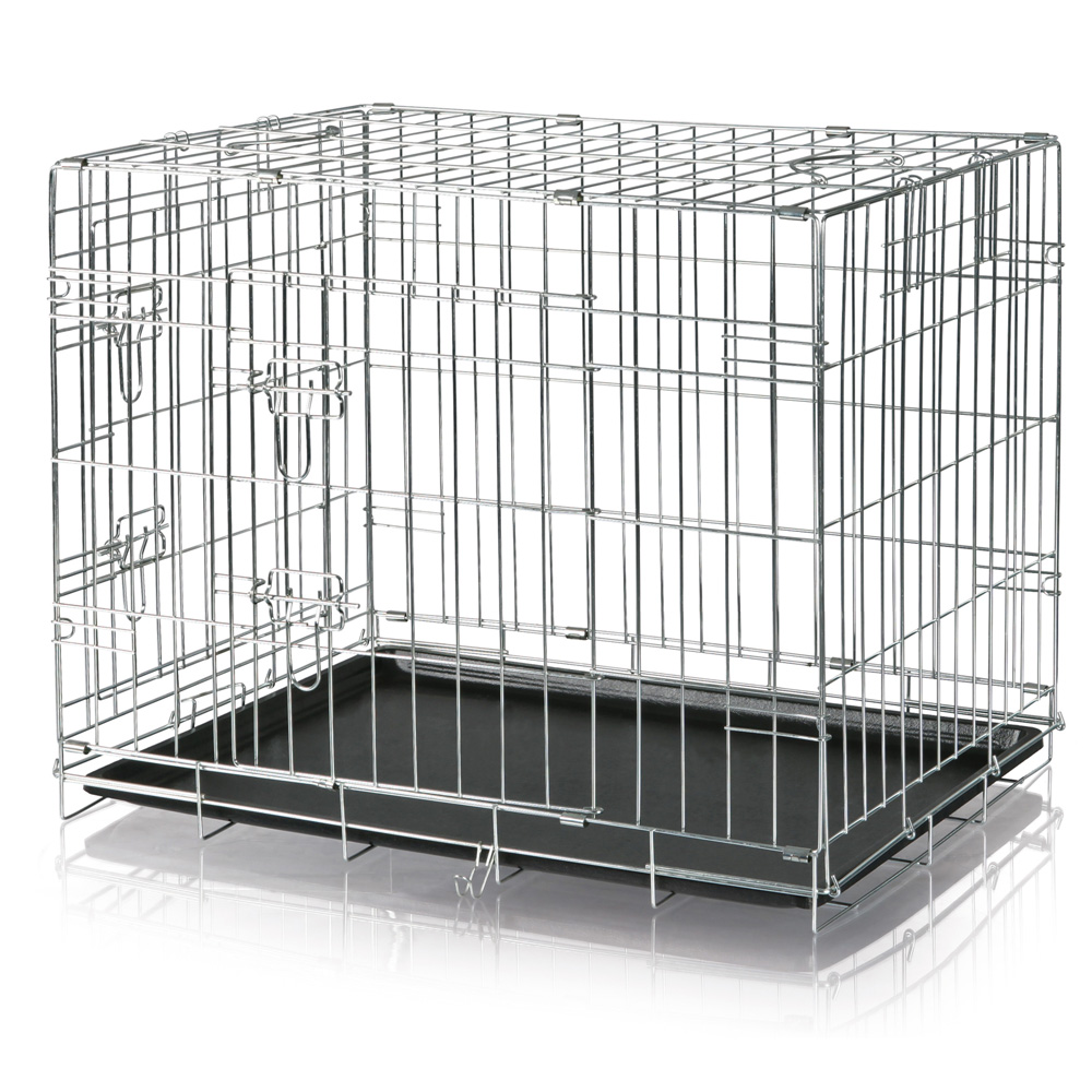 TRIXIE Transport-Gitter-Box silber, Gr. M, Maße: ca. 78 x 62 x 55 cm TRIXIE Transport-Gitter-Box silber, Gr. M, Maße: ca. 78 x 62 x 55 cm von TRIXIE