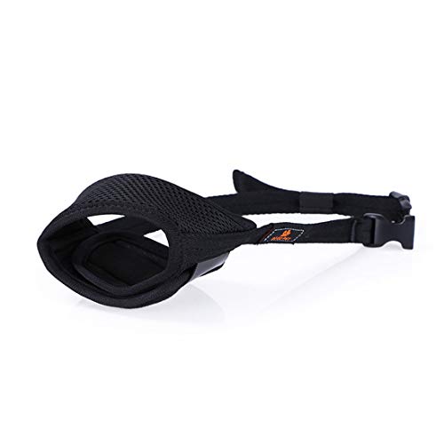 Hundetraining Maulkorb Anti-Bell Verstellbare Erziehung Maulschlaufe mit Klettverschluss Ermöglicht Trinken Atmungsaktive Gepolstert Anti-Beiß Hundemaulkorb Kleine Mittlere Große Hunde (XS, schwarz) Hundetraining Maulkorb Anti-Bell Verstellbare Erziehung Maulschlaufe mit Klettverschluss Ermöglicht Trinken Atmungsaktive Gepolstert Anti-Beiß Hundemaulkorb Kleine Mittlere Große Hunde (XS, schwarz) von feiling
