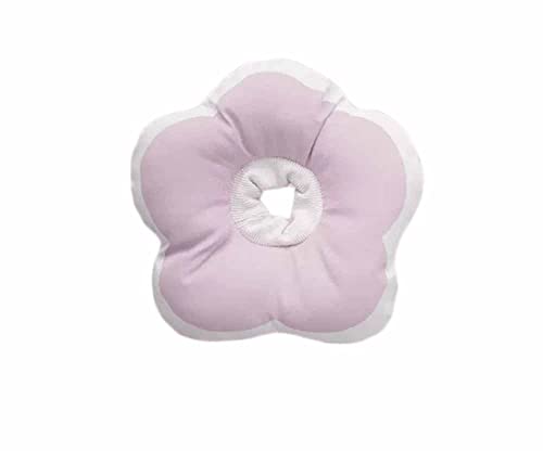 feiling Halskrause für Haustiere Einstellbar Anti-Biss-Halsband Katzen Hunde Weiches Halsband Anti-Leck-Wunde Leichtgewicht Elizabeth-Halsband Schutzkragen (pink-Purple, XS) von feiling