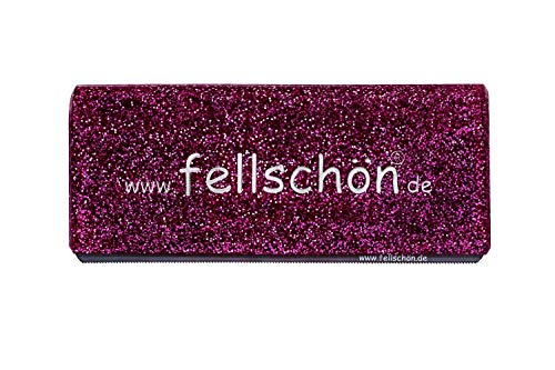 fellschön® Fellwechselhelfer Exclusive Edition Glitzer-Pink von fellschön