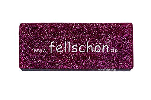 fellschön® Fellwechselhelfer Exclusive Edition Glitzer-Pink von fellschön