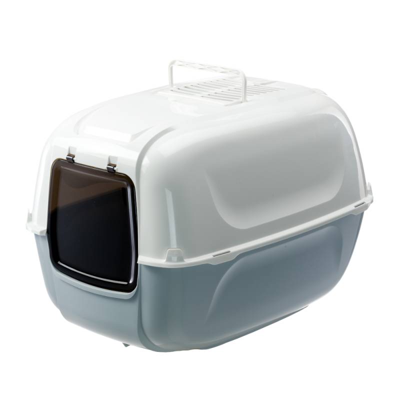 Ferplast Katzentoilette Prima XXL - hellgrau / weiß von ferplast