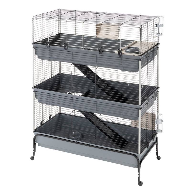 Ferplast Kleintierkäfig Vital 120 3-stöckig - L 120 x B 60 x H 167 cm Ferplast Kleintierkäfig Vital 120 3-stöckig - L 120 x B 60 x H 167 cm von ferplast