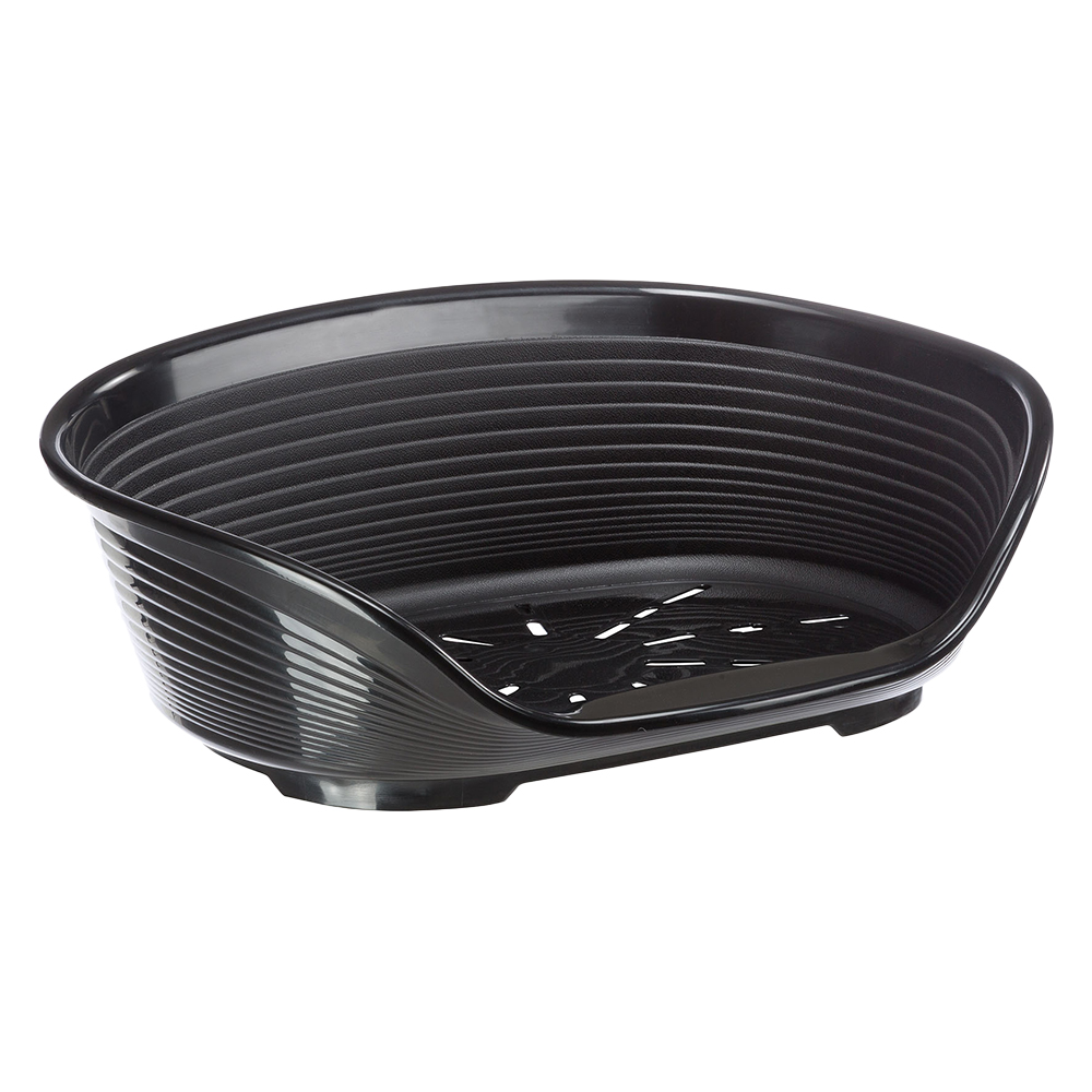 Ferplast Korb Siesta Deluxe schwarz - Set Größe 6: Korb + Füße Ferplast Korb Siesta Deluxe schwarz - Set Größe 6: Korb + Füße von ferplast