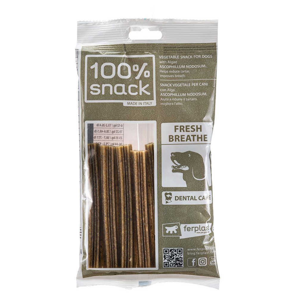 Ferplast Zahnpflege-Snack Snowflake Ascophillum - Sparpaket: 3 x Größe S Ferplast Zahnpflege-Snack Snowflake Ascophillum - Sparpaket: 3 x Größe S von ferplast