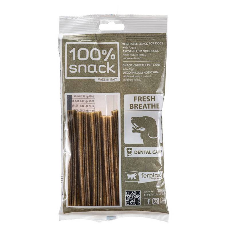 Ferplast Zahnpflege-Snack Snowflake Ascophillum - Sparpaket: 3 x Größe S von ferplast