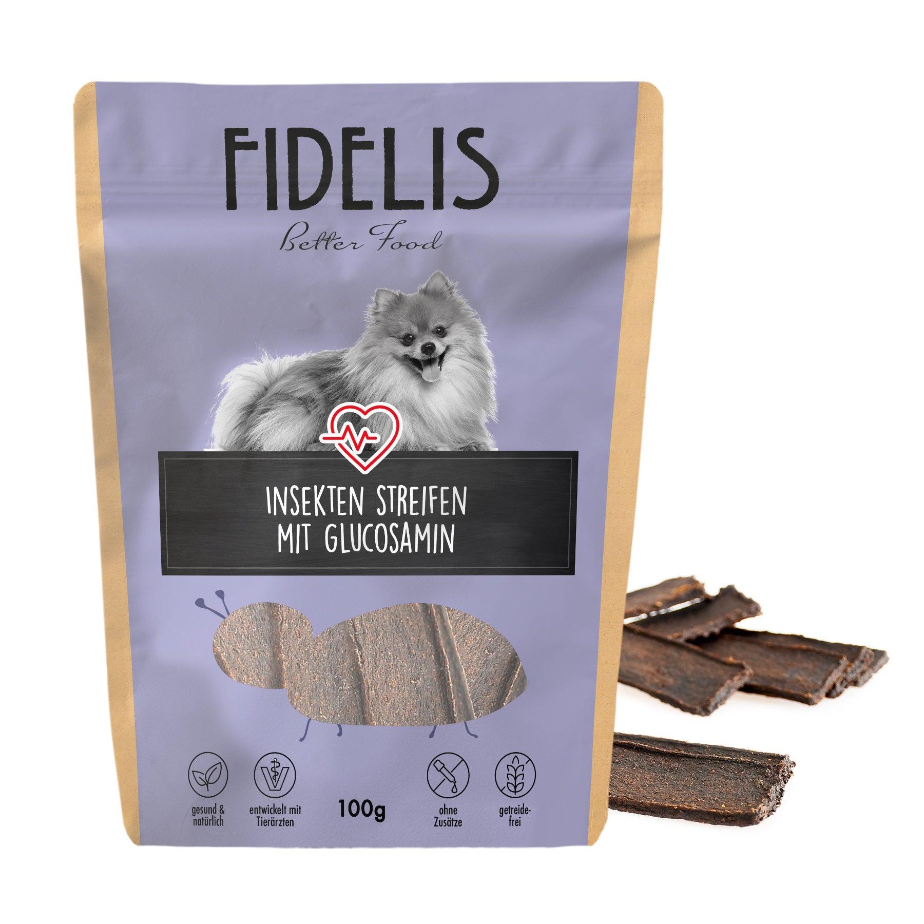 Insekten Streifen mit Glucosamin von fidelis.dog