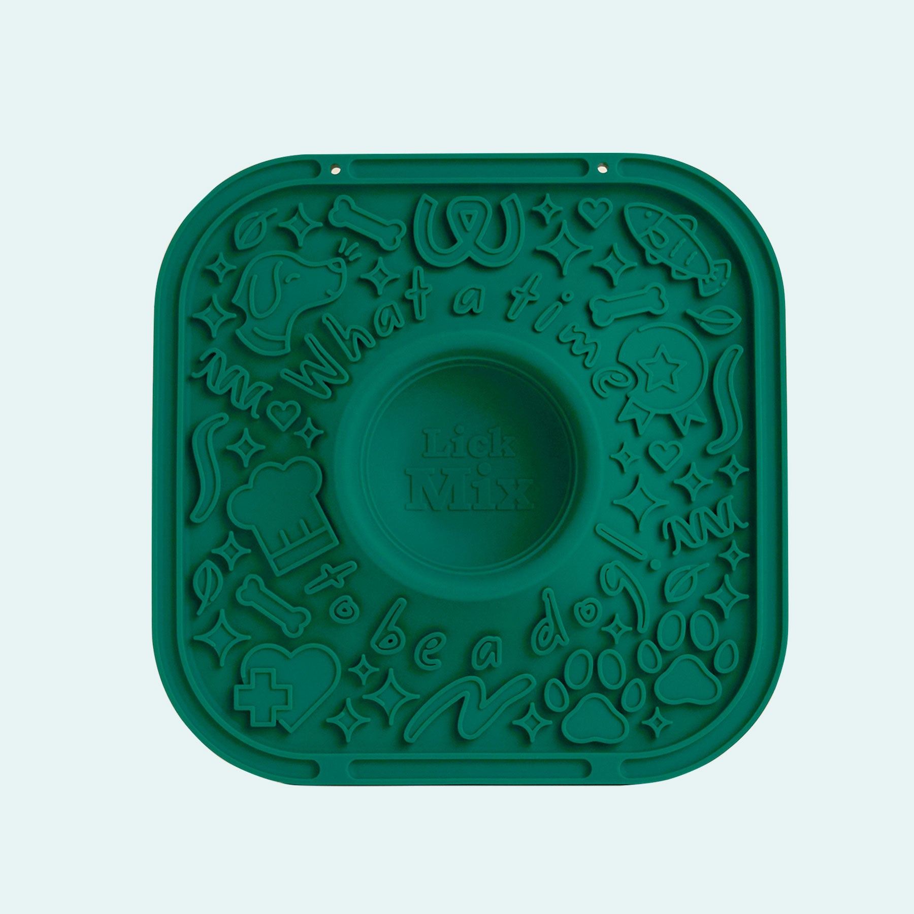 Leck- und Schleckmatte (grün) von fidelis.dog