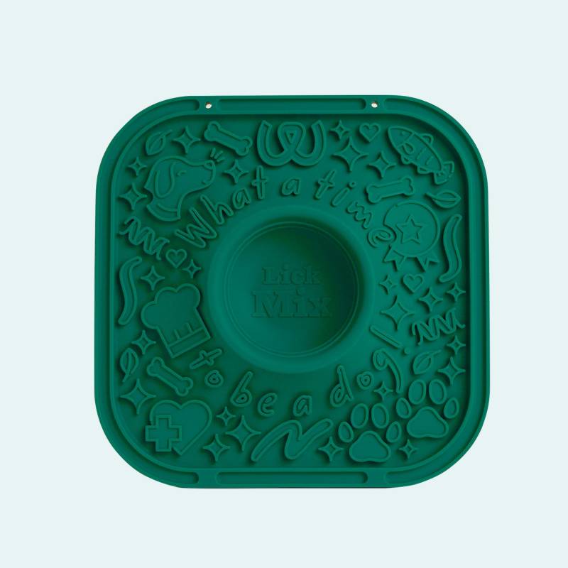 Leck- und Schleckmatte (grün) von fidelis.dog