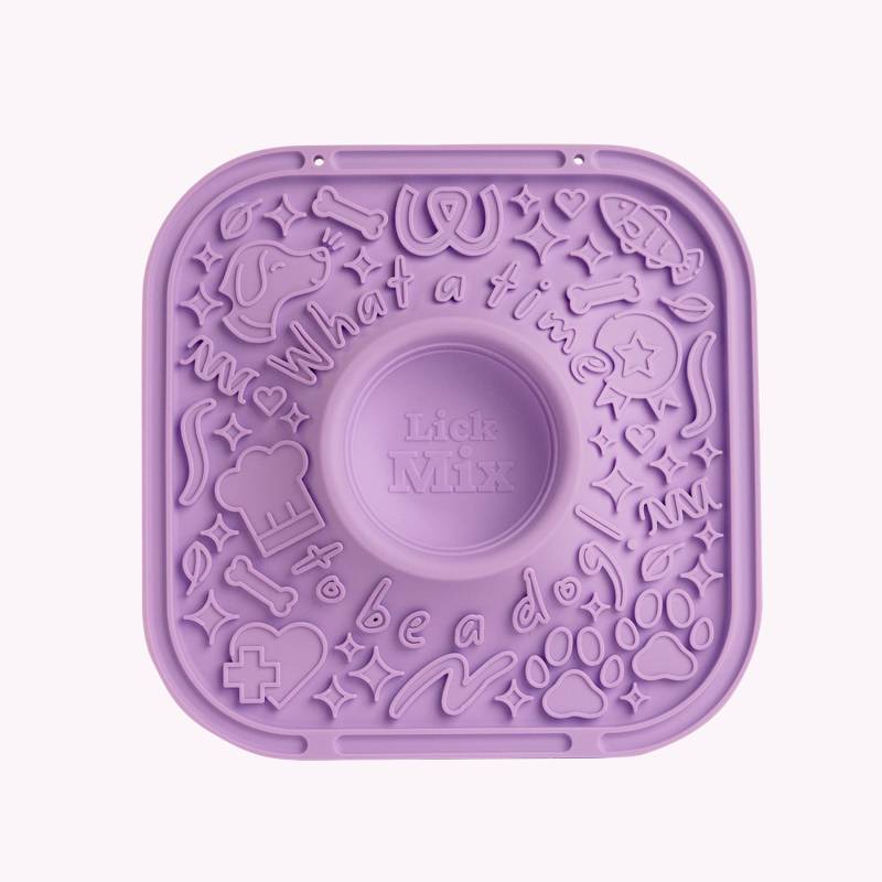 Leck- und Schleckmatte (lavendel) von fidelis.dog