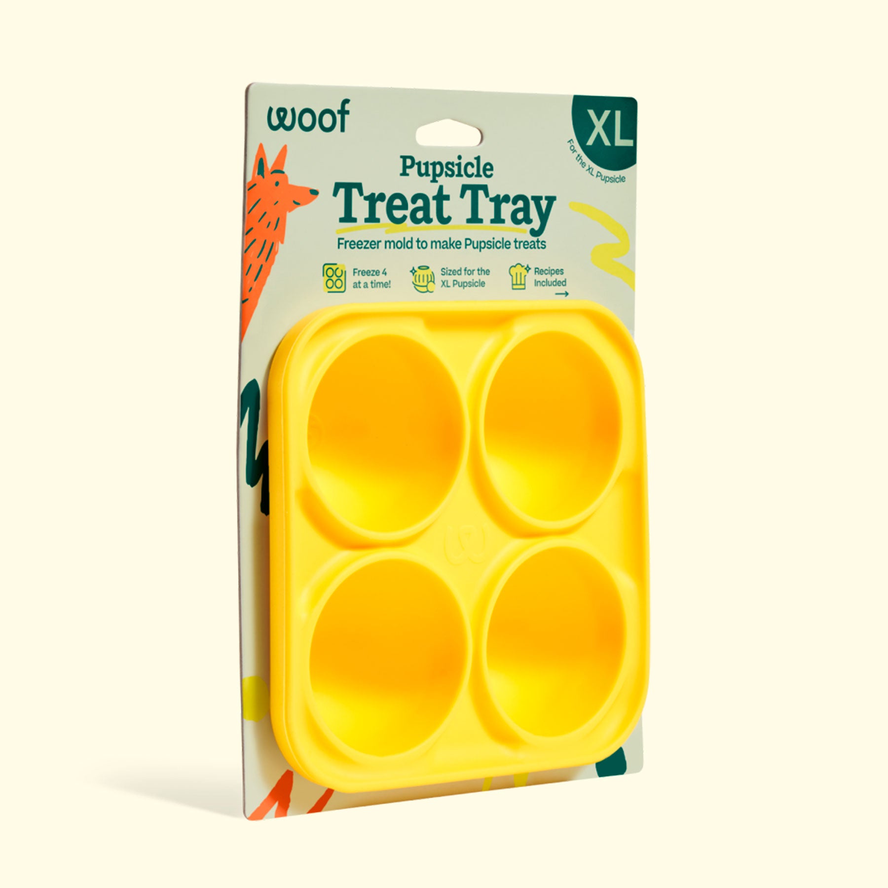 Pupsicle Treat Tray (Größe XL) von fidelis.dog