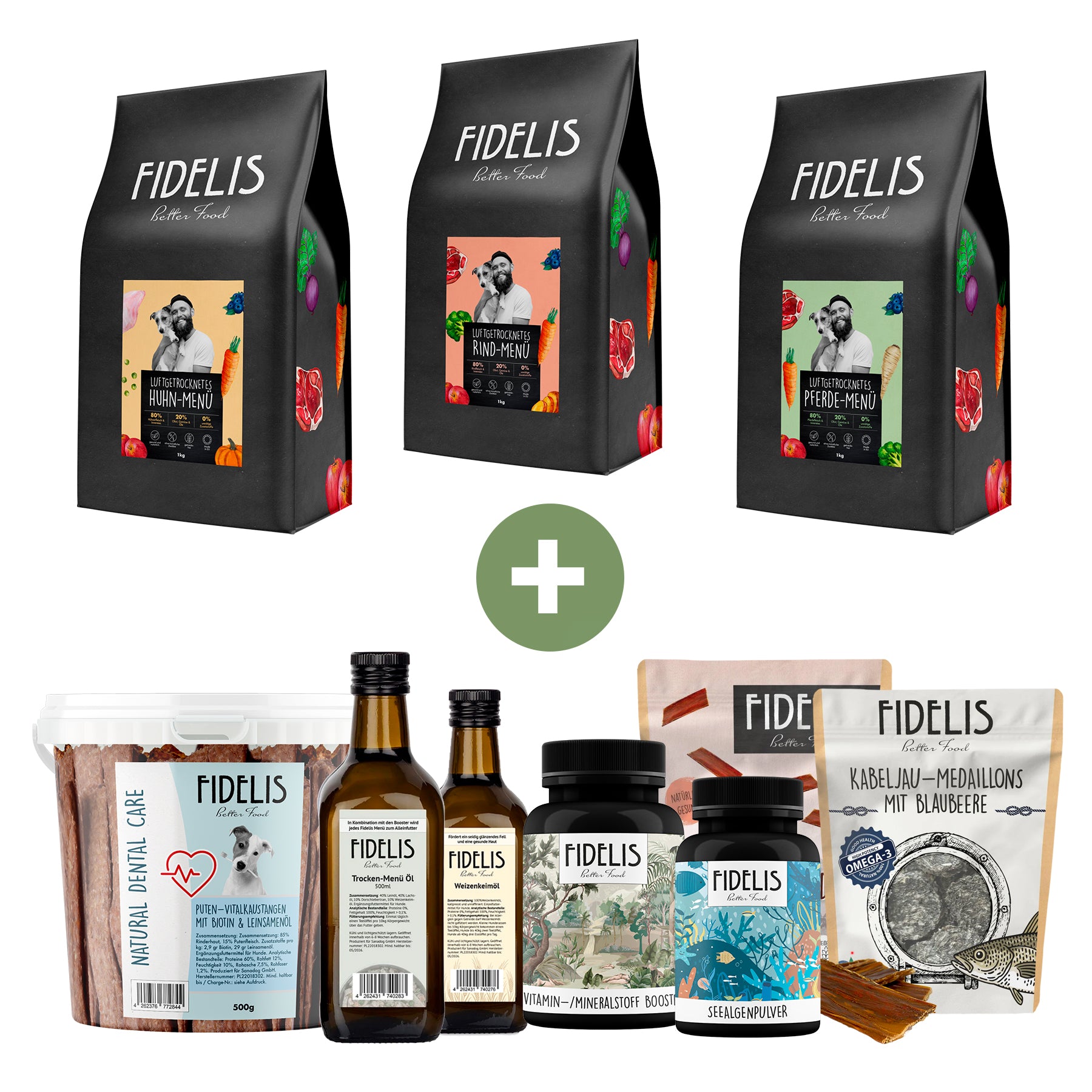 Vitamin- und Mineralien (Bundle 14) von fidelis.dog