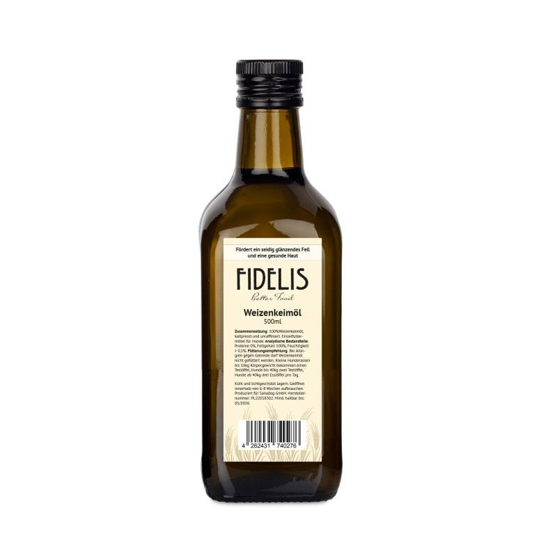 Weizenkeimöl | Menge: 100ml von fidelis.dog