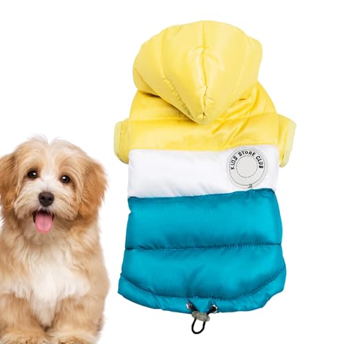 Hundejacke für den Winter, Daunenmantel für Hunde, Haustier-Wintermantel für große, mittelgroße und kleine Hunde, winddicht, warme Hundejacke mit Hut für Spaziergänge im Freien, kaltes Wetter Fiira Hundejacke für den Winter, Daunenmantel für Hunde, Haustier-Wintermantel für große, mittelgroße und kleine Hunde, winddicht, warme Hundejacke mit Hut für Spaziergänge im Freien, kaltes Wetter Fiira von fiira