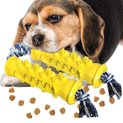 Kauspielzeug für Hunde, quietschender Kaustab, interaktives Hundespielzeug mit Backenzahnrillen-Design für mittelgroße Hunde, große Hunde und aggressive Kauer Fiira Kauspielzeug für Hunde, quietschender Kaustab, interaktives Hundespielzeug mit Backenzahnrillen-Design für mittelgroße Hunde, große Hunde und aggressive Kauer Fiira von fiira