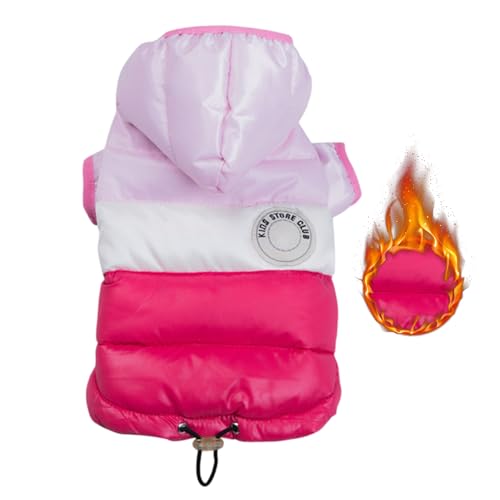 Warmer Hundemantel, Daunenmantel für Hunde, kaltes Wetter, gemütliche, winddichte Winter-Hundejacke mit Hut, warmer Mantel für Welpen, kleine, mittelgroße und große Hunde Fiira Warmer Hundemantel, Daunenmantel für Hunde, kaltes Wetter, gemütliche, winddichte Winter-Hundejacke mit Hut, warmer Mantel für Welpen, kleine, mittelgroße und große Hunde Fiira von fiira