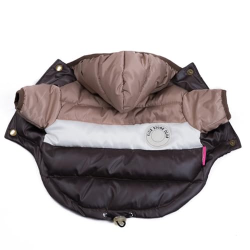 Warmer Hundemantel – Hundemantel für kaltes Wetter – Haustier-Wintermantel für große, mittelgroße und kleine Hunde, winddicht, warme Hundejacke mit Hut für Spaziergänge im Freien, kaltes Wetter Fiira Warmer Hundemantel – Hundemantel für kaltes Wetter – Haustier-Wintermantel für große, mittelgroße und kleine Hunde, winddicht, warme Hundejacke mit Hut für Spaziergänge im Freien, kaltes Wetter Fiira von fiira