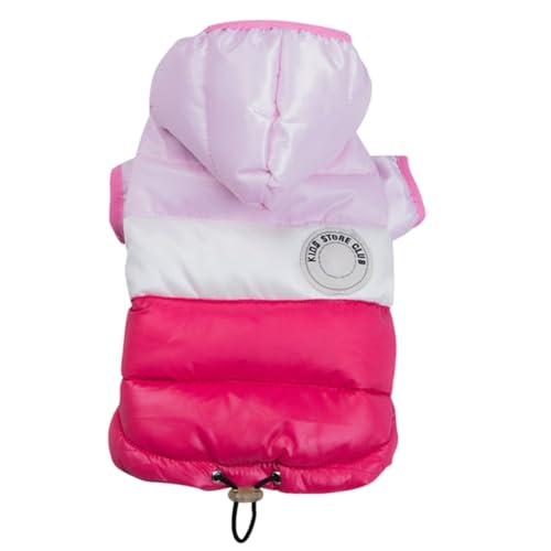 Wintermantel für Hunde, Welpenmantel mit Mütze, warme Hundejacke mit Mütze, winddicht, gemütlich, Wintermantel für kleine Hunde, kaltes Wetter für mittelgroße und große Hunde Fiira Wintermantel für Hunde, Welpenmantel mit Mütze, warme Hundejacke mit Mütze, winddicht, gemütlich, Wintermantel für kleine Hunde, kaltes Wetter für mittelgroße und große Hunde Fiira von fiira