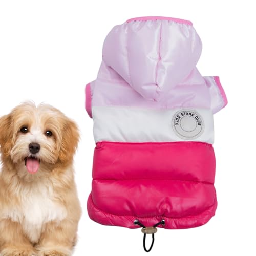 Wintermantel für Hunde – Daunenmantel für Hunde, Haustier-Kaltwettermäntel, gemütliche, winddichte Winter-Hundejacke mit Hut, warmer Mantel, Kleidung für Welpen, kleine, mittelgroße und große Hunde Wintermantel für Hunde – Daunenmantel für Hunde, Haustier-Kaltwettermäntel, gemütliche, winddichte Winter-Hundejacke mit Hut, warmer Mantel, Kleidung für Welpen, kleine, mittelgroße und große Hunde von fiira